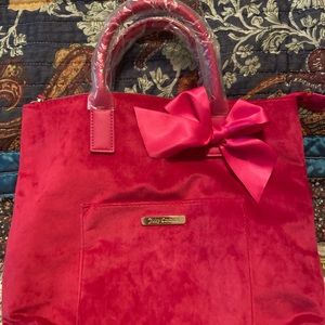 GORGEOUS JUICY COUTURE VELOUR BAG